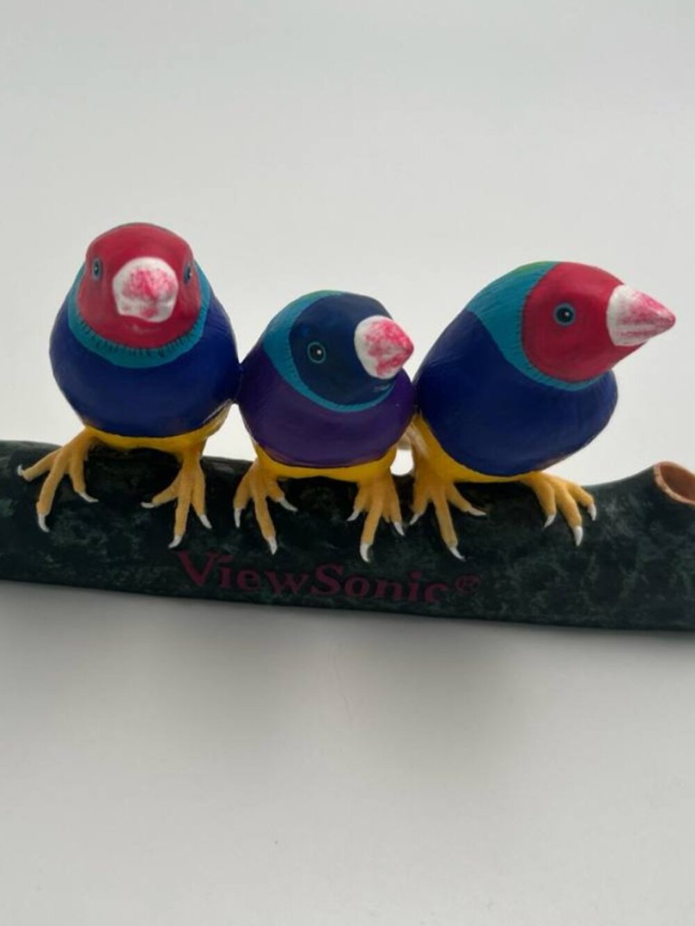 Vintage ViewSonic Birds on Branch Figurine Collectible